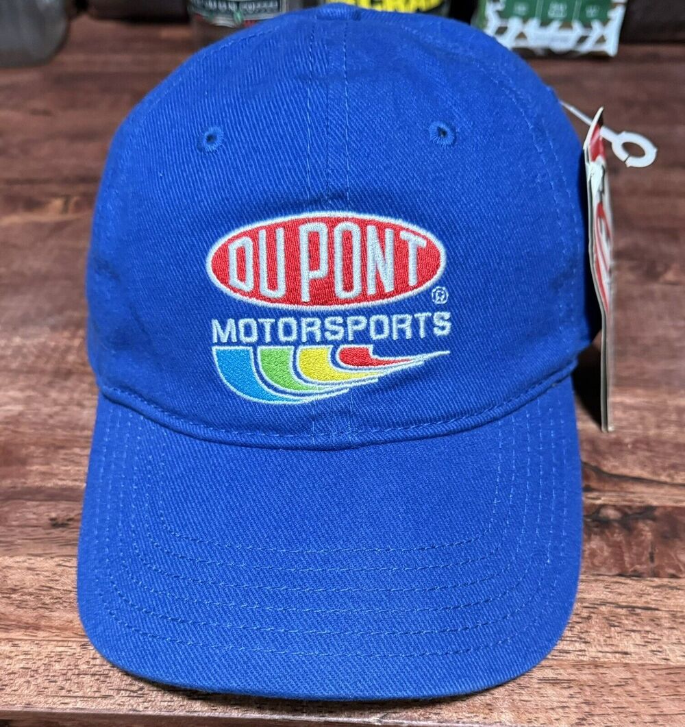 NWT Chase Authentics Jeff Gordon Hat Adjustable Blue Dupont Racing Nascar